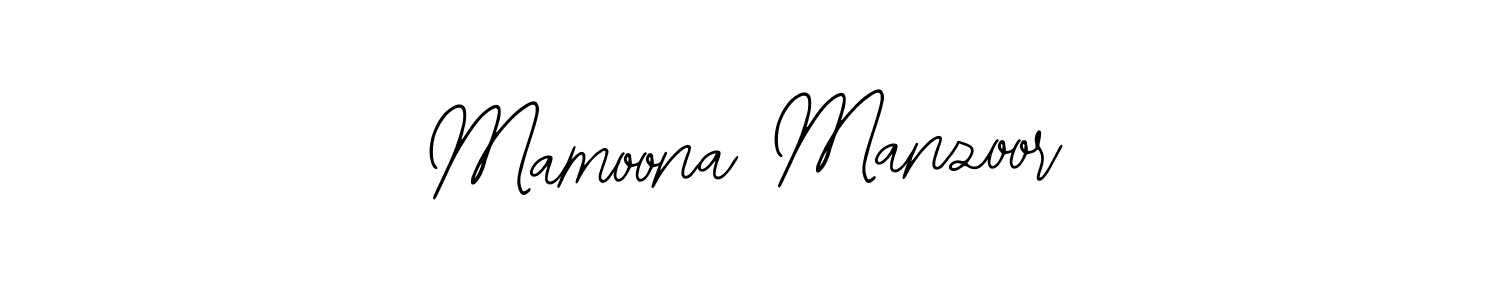 How to make Mamoona Manzoor signature? Bearetta-2O07w is a professional autograph style. Create handwritten signature for Mamoona Manzoor name. Mamoona Manzoor signature style 12 images and pictures png