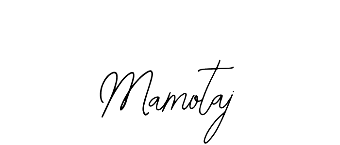 How to make Mamotaj name signature. Use Bearetta-2O07w style for creating short signs online. This is the latest handwritten sign. Mamotaj signature style 12 images and pictures png