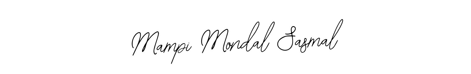 Use a signature maker to create a handwritten signature online. With this signature software, you can design (Bearetta-2O07w) your own signature for name Mampi Mondal Sasmal. Mampi Mondal Sasmal signature style 12 images and pictures png