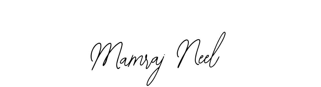 Make a beautiful signature design for name Mamraj Neel. Use this online signature maker to create a handwritten signature for free. Mamraj Neel signature style 12 images and pictures png