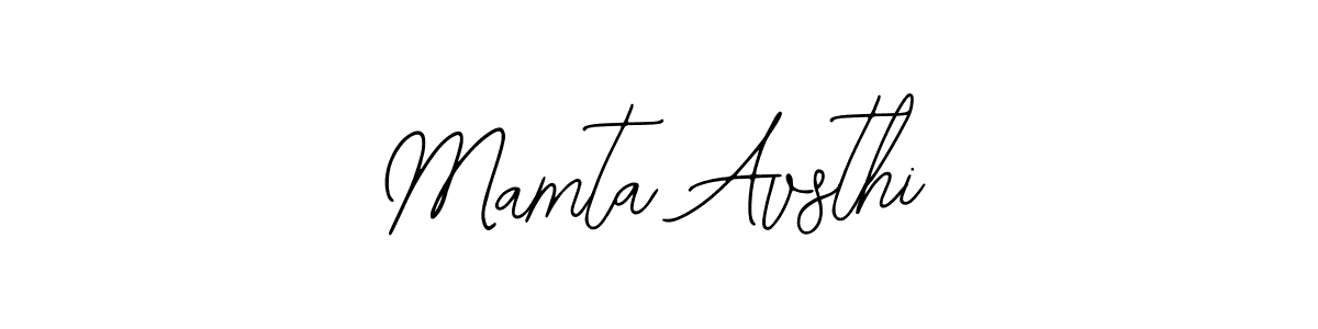 Design your own signature with our free online signature maker. With this signature software, you can create a handwritten (Bearetta-2O07w) signature for name Mamta Avsthi. Mamta Avsthi signature style 12 images and pictures png