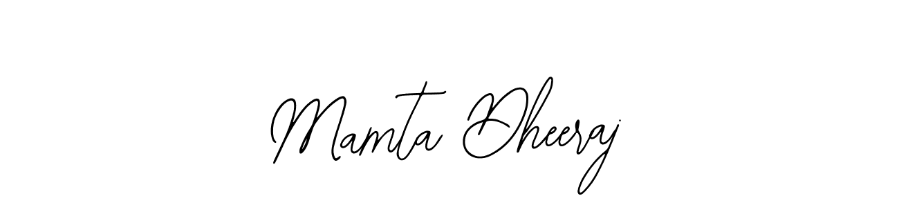 Bearetta-2O07w is a professional signature style that is perfect for those who want to add a touch of class to their signature. It is also a great choice for those who want to make their signature more unique. Get Mamta Dheeraj name to fancy signature for free. Mamta Dheeraj signature style 12 images and pictures png
