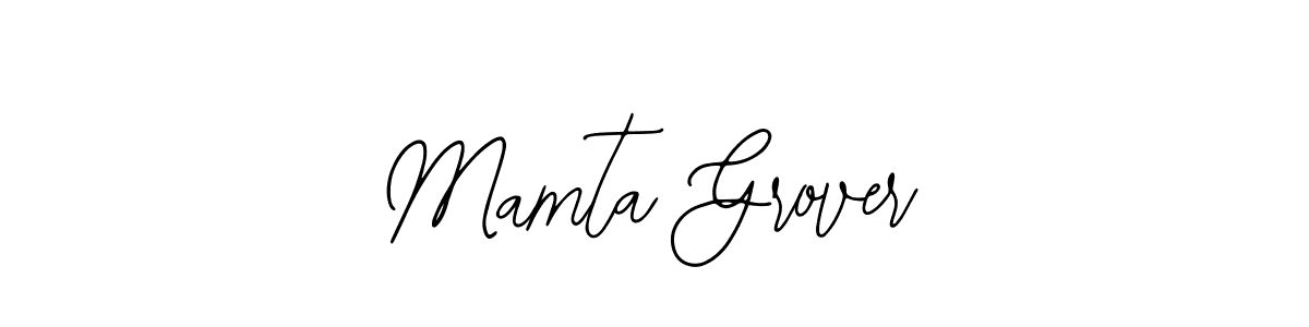 Also You can easily find your signature by using the search form. We will create Mamta Grover name handwritten signature images for you free of cost using Bearetta-2O07w sign style. Mamta Grover signature style 12 images and pictures png