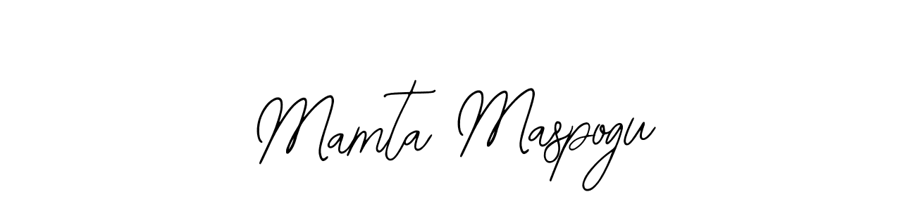 Also You can easily find your signature by using the search form. We will create Mamta Maspogu name handwritten signature images for you free of cost using Bearetta-2O07w sign style. Mamta Maspogu signature style 12 images and pictures png