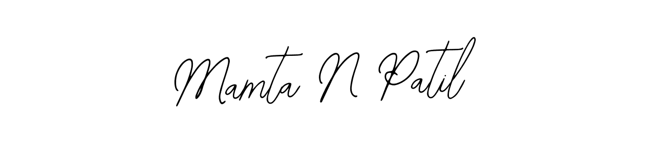 Mamta N Patil stylish signature style. Best Handwritten Sign (Bearetta-2O07w) for my name. Handwritten Signature Collection Ideas for my name Mamta N Patil. Mamta N Patil signature style 12 images and pictures png