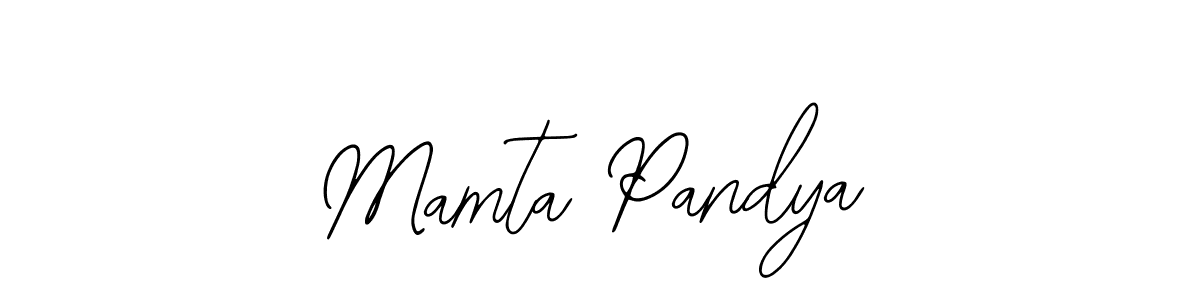 Create a beautiful signature design for name Mamta Pandya. With this signature (Bearetta-2O07w) fonts, you can make a handwritten signature for free. Mamta Pandya signature style 12 images and pictures png