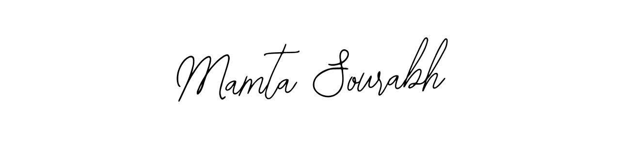 You should practise on your own different ways (Bearetta-2O07w) to write your name (Mamta Sourabh) in signature. don't let someone else do it for you. Mamta Sourabh signature style 12 images and pictures png