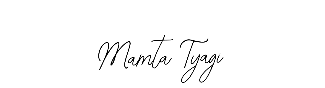 How to make Mamta Tyagi name signature. Use Bearetta-2O07w style for creating short signs online. This is the latest handwritten sign. Mamta Tyagi signature style 12 images and pictures png