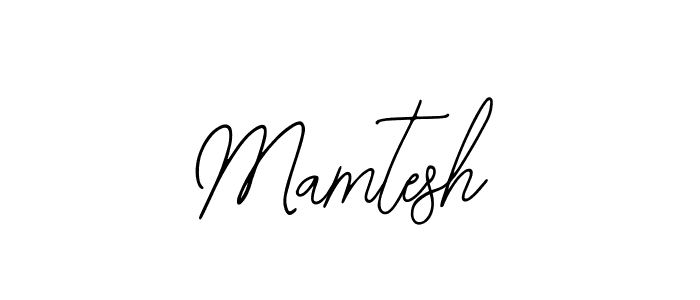 You should practise on your own different ways (Bearetta-2O07w) to write your name (Mamtesh) in signature. don't let someone else do it for you. Mamtesh signature style 12 images and pictures png