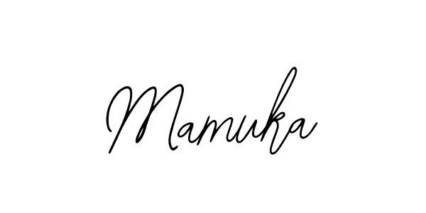 Also we have Mamuka name is the best signature style. Create professional handwritten signature collection using Bearetta-2O07w autograph style. Mamuka signature style 12 images and pictures png