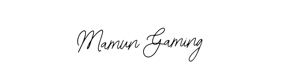 How to Draw Mamun Gaming signature style? Bearetta-2O07w is a latest design signature styles for name Mamun Gaming. Mamun Gaming signature style 12 images and pictures png