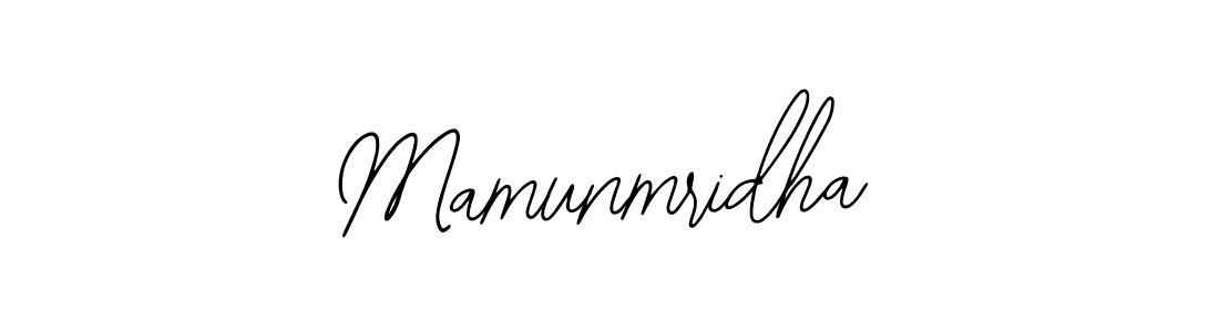 How to make Mamunmridha signature? Bearetta-2O07w is a professional autograph style. Create handwritten signature for Mamunmridha name. Mamunmridha signature style 12 images and pictures png