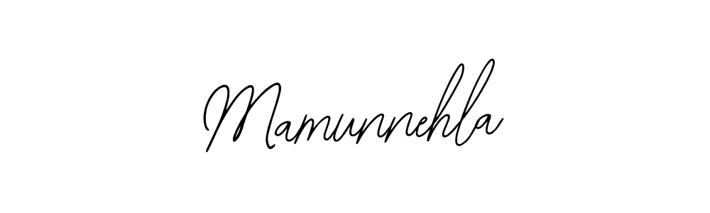 Create a beautiful signature design for name Mamunnehla. With this signature (Bearetta-2O07w) fonts, you can make a handwritten signature for free. Mamunnehla signature style 12 images and pictures png