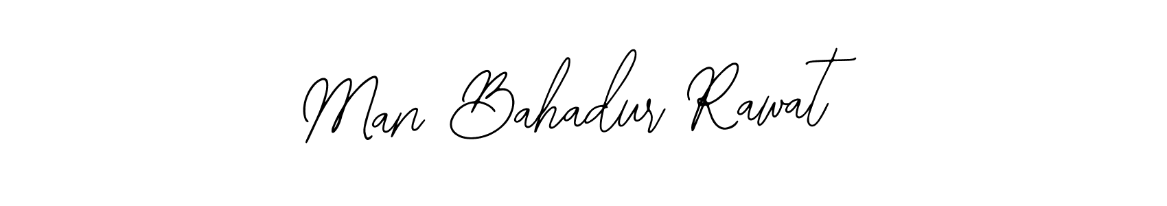 The best way (Bearetta-2O07w) to make a short signature is to pick only two or three words in your name. The name Man Bahadur Rawat include a total of six letters. For converting this name. Man Bahadur Rawat signature style 12 images and pictures png