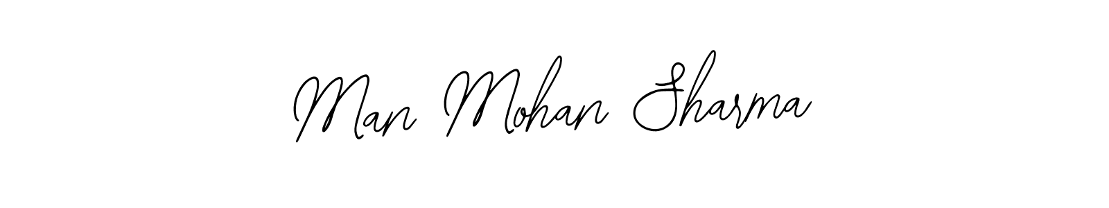Use a signature maker to create a handwritten signature online. With this signature software, you can design (Bearetta-2O07w) your own signature for name Man Mohan Sharma. Man Mohan Sharma signature style 12 images and pictures png