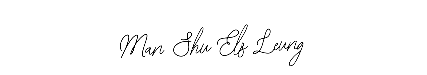 How to make Man Shu Els Leung signature? Bearetta-2O07w is a professional autograph style. Create handwritten signature for Man Shu Els Leung name. Man Shu Els Leung signature style 12 images and pictures png