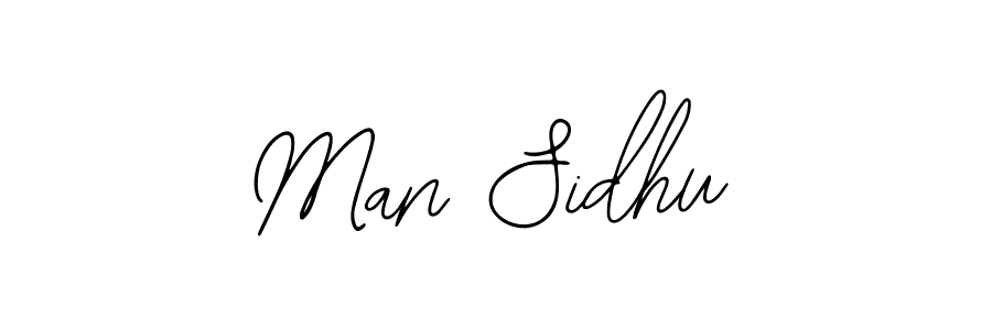 Create a beautiful signature design for name Man Sidhu. With this signature (Bearetta-2O07w) fonts, you can make a handwritten signature for free. Man Sidhu signature style 12 images and pictures png