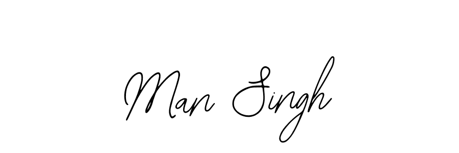 You should practise on your own different ways (Bearetta-2O07w) to write your name (Man Singh) in signature. don't let someone else do it for you. Man Singh signature style 12 images and pictures png