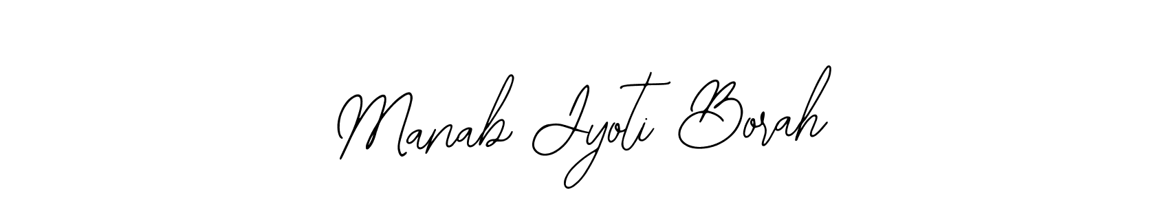 This is the best signature style for the Manab Jyoti Borah name. Also you like these signature font (Bearetta-2O07w). Mix name signature. Manab Jyoti Borah signature style 12 images and pictures png