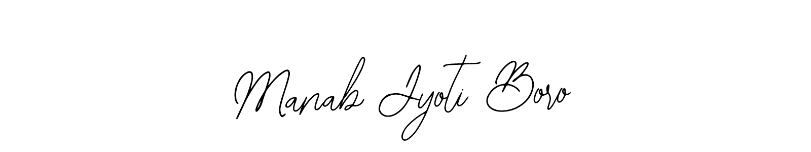 Also You can easily find your signature by using the search form. We will create Manab Jyoti Boro name handwritten signature images for you free of cost using Bearetta-2O07w sign style. Manab Jyoti Boro signature style 12 images and pictures png