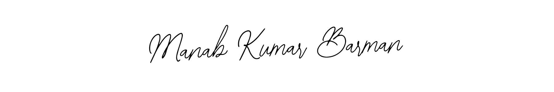 Use a signature maker to create a handwritten signature online. With this signature software, you can design (Bearetta-2O07w) your own signature for name Manab Kumar Barman. Manab Kumar Barman signature style 12 images and pictures png