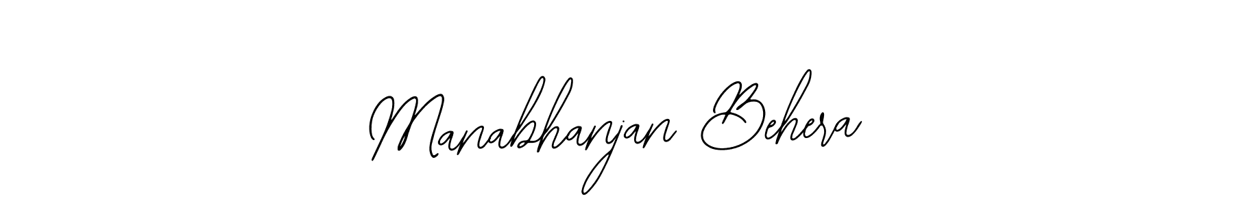 Create a beautiful signature design for name Manabhanjan Behera. With this signature (Bearetta-2O07w) fonts, you can make a handwritten signature for free. Manabhanjan Behera signature style 12 images and pictures png