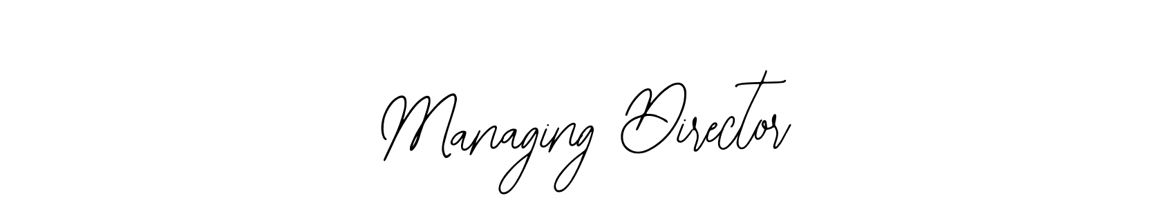 Also You can easily find your signature by using the search form. We will create Managing Director name handwritten signature images for you free of cost using Bearetta-2O07w sign style. Managing Director signature style 12 images and pictures png