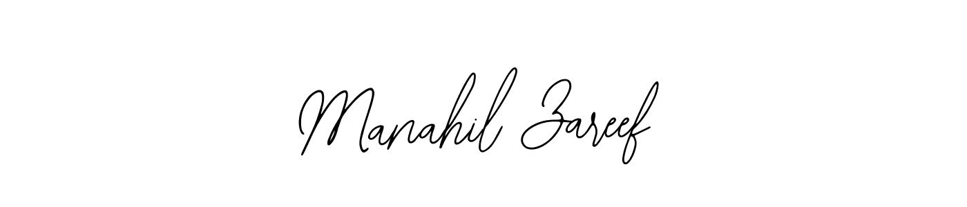 You can use this online signature creator to create a handwritten signature for the name Manahil Zareef. This is the best online autograph maker. Manahil Zareef signature style 12 images and pictures png