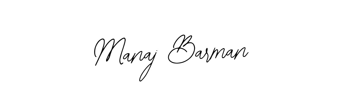 Make a beautiful signature design for name Manaj Barman. With this signature (Bearetta-2O07w) style, you can create a handwritten signature for free. Manaj Barman signature style 12 images and pictures png