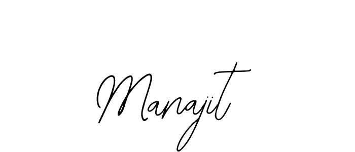 Also You can easily find your signature by using the search form. We will create Manajit name handwritten signature images for you free of cost using Bearetta-2O07w sign style. Manajit signature style 12 images and pictures png