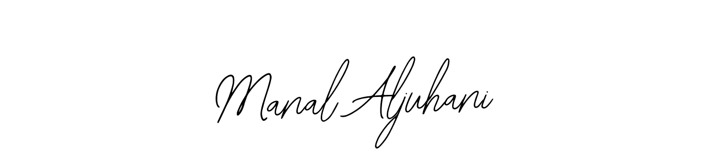 This is the best signature style for the Manal Aljuhani name. Also you like these signature font (Bearetta-2O07w). Mix name signature. Manal Aljuhani signature style 12 images and pictures png