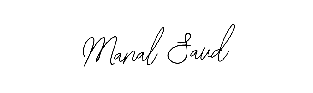 How to make Manal Saud signature? Bearetta-2O07w is a professional autograph style. Create handwritten signature for Manal Saud name. Manal Saud signature style 12 images and pictures png