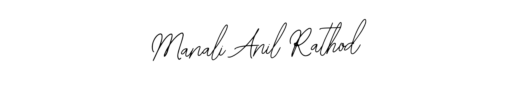 Create a beautiful signature design for name Manali Anil Rathod. With this signature (Bearetta-2O07w) fonts, you can make a handwritten signature for free. Manali Anil Rathod signature style 12 images and pictures png