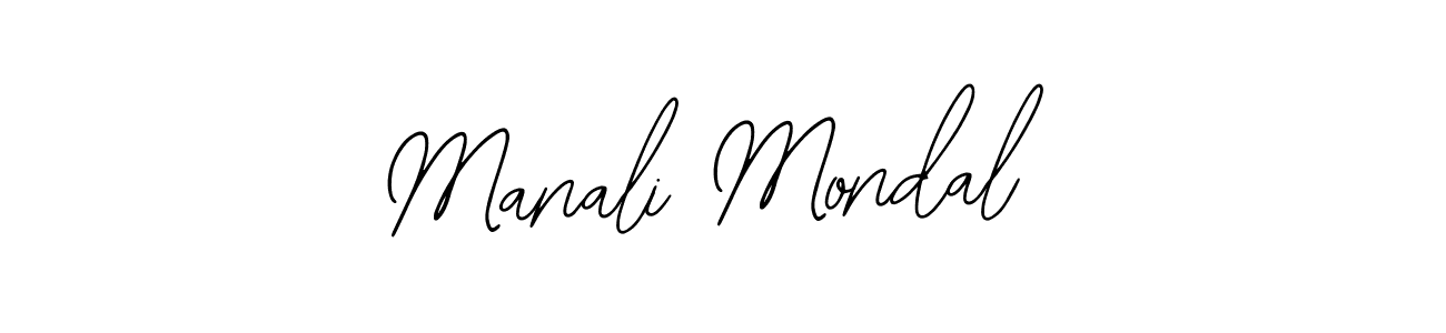 Similarly Bearetta-2O07w is the best handwritten signature design. Signature creator online .You can use it as an online autograph creator for name Manali Mondal. Manali Mondal signature style 12 images and pictures png