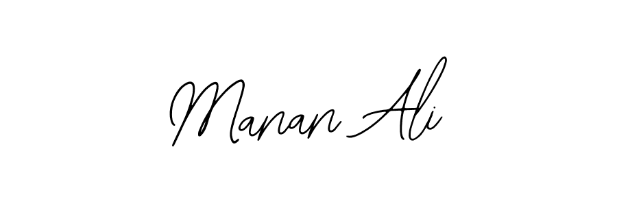 Make a beautiful signature design for name Manan Ali. With this signature (Bearetta-2O07w) style, you can create a handwritten signature for free. Manan Ali signature style 12 images and pictures png