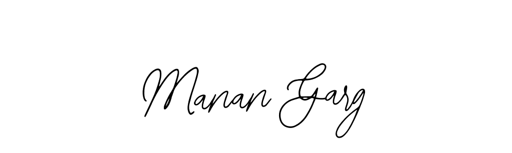 Design your own signature with our free online signature maker. With this signature software, you can create a handwritten (Bearetta-2O07w) signature for name Manan Garg. Manan Garg signature style 12 images and pictures png