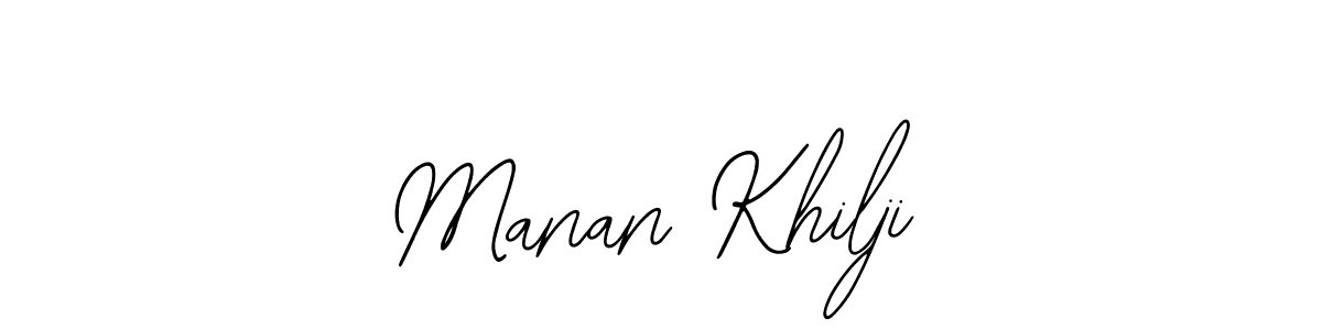 It looks lik you need a new signature style for name Manan Khilji. Design unique handwritten (Bearetta-2O07w) signature with our free signature maker in just a few clicks. Manan Khilji signature style 12 images and pictures png