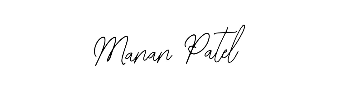 Also You can easily find your signature by using the search form. We will create Manan Patel name handwritten signature images for you free of cost using Bearetta-2O07w sign style. Manan Patel signature style 12 images and pictures png