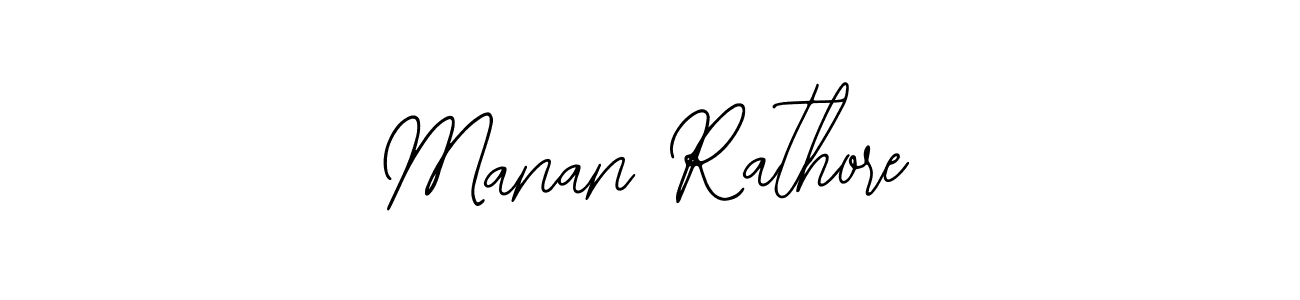 How to make Manan Rathore name signature. Use Bearetta-2O07w style for creating short signs online. This is the latest handwritten sign. Manan Rathore signature style 12 images and pictures png