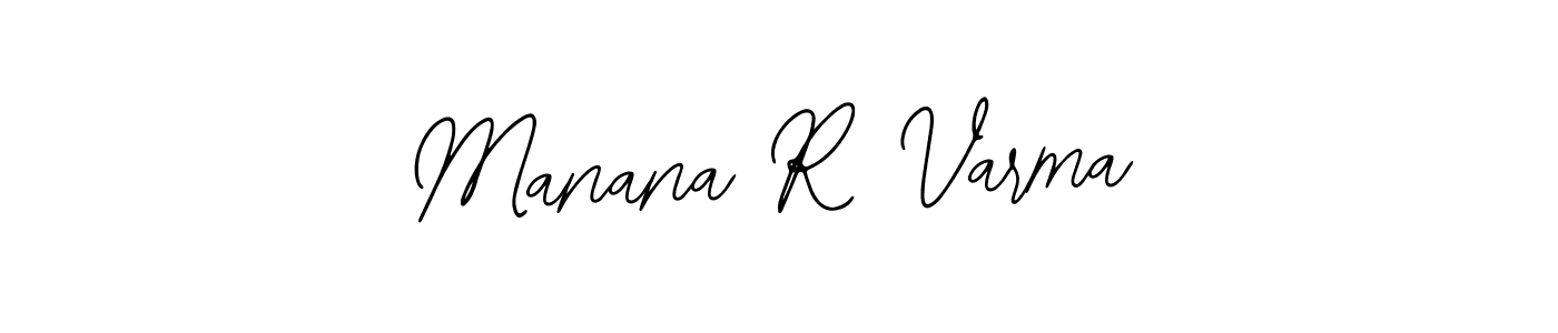 Also we have Manana R Varma name is the best signature style. Create professional handwritten signature collection using Bearetta-2O07w autograph style. Manana R Varma signature style 12 images and pictures png