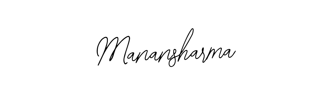 Make a beautiful signature design for name Manansharma. With this signature (Bearetta-2O07w) style, you can create a handwritten signature for free. Manansharma signature style 12 images and pictures png