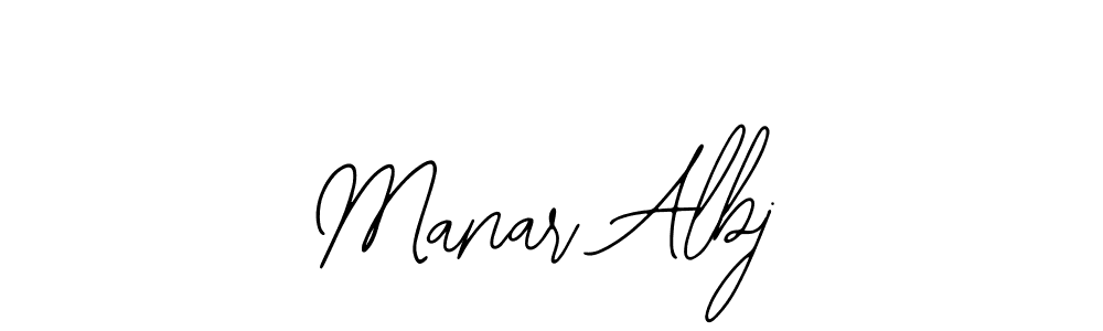 Similarly Bearetta-2O07w is the best handwritten signature design. Signature creator online .You can use it as an online autograph creator for name Manar Albj. Manar Albj signature style 12 images and pictures png