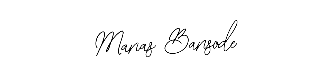 Make a beautiful signature design for name Manas Bansode. With this signature (Bearetta-2O07w) style, you can create a handwritten signature for free. Manas Bansode signature style 12 images and pictures png