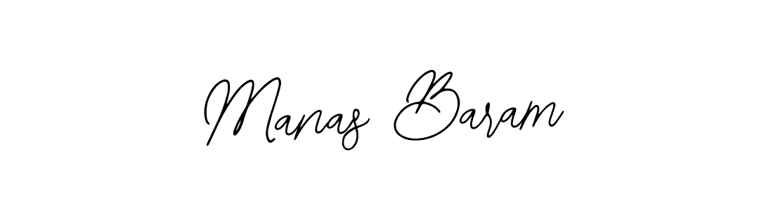 Similarly Bearetta-2O07w is the best handwritten signature design. Signature creator online .You can use it as an online autograph creator for name Manas Baram. Manas Baram signature style 12 images and pictures png