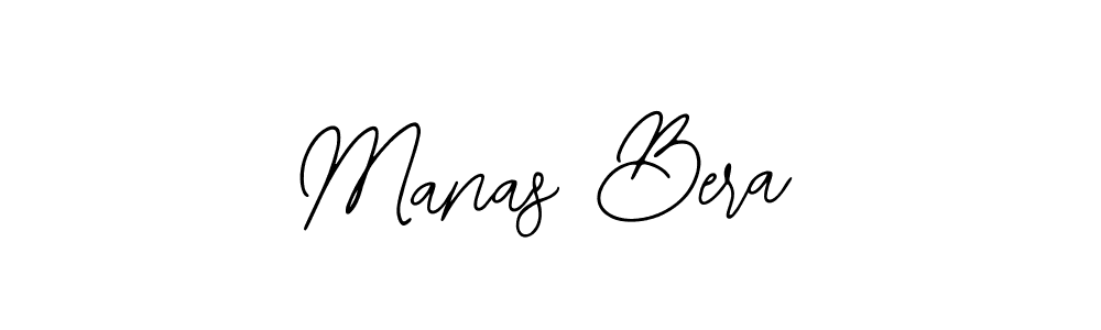 You should practise on your own different ways (Bearetta-2O07w) to write your name (Manas Bera) in signature. don't let someone else do it for you. Manas Bera signature style 12 images and pictures png