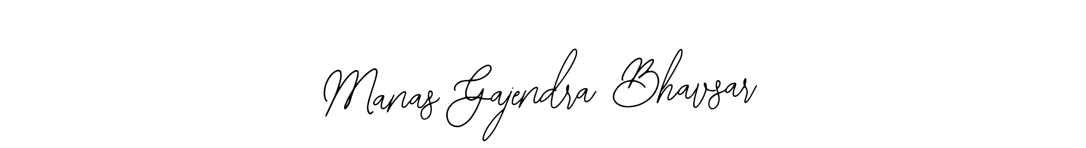 Manas Gajendra Bhavsar stylish signature style. Best Handwritten Sign (Bearetta-2O07w) for my name. Handwritten Signature Collection Ideas for my name Manas Gajendra Bhavsar. Manas Gajendra Bhavsar signature style 12 images and pictures png