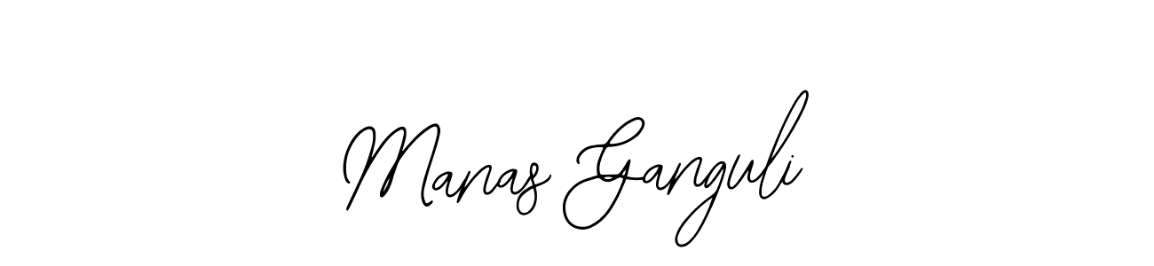 You should practise on your own different ways (Bearetta-2O07w) to write your name (Manas Ganguli) in signature. don't let someone else do it for you. Manas Ganguli signature style 12 images and pictures png