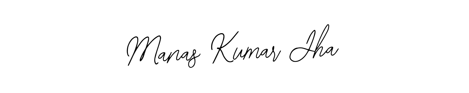 Make a beautiful signature design for name Manas Kumar Jha. With this signature (Bearetta-2O07w) style, you can create a handwritten signature for free. Manas Kumar Jha signature style 12 images and pictures png