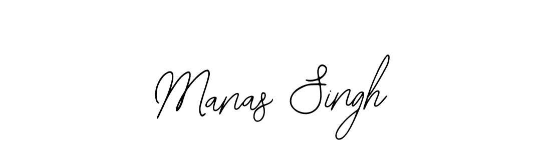 You should practise on your own different ways (Bearetta-2O07w) to write your name (Manas Singh) in signature. don't let someone else do it for you. Manas Singh signature style 12 images and pictures png