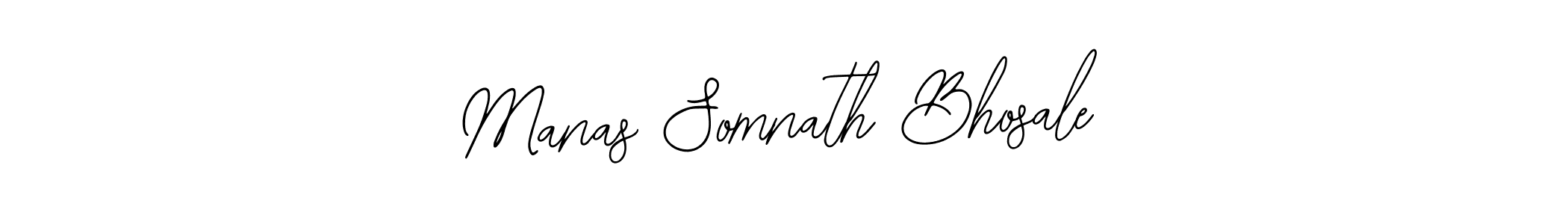 Manas Somnath Bhosale stylish signature style. Best Handwritten Sign (Bearetta-2O07w) for my name. Handwritten Signature Collection Ideas for my name Manas Somnath Bhosale. Manas Somnath Bhosale signature style 12 images and pictures png